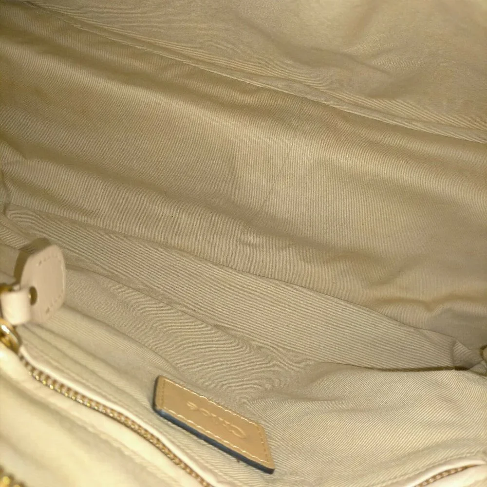 Chloe Hand Bag Brown Leather